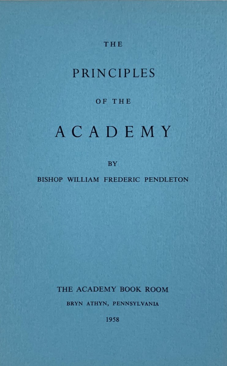 Principles of the Academy