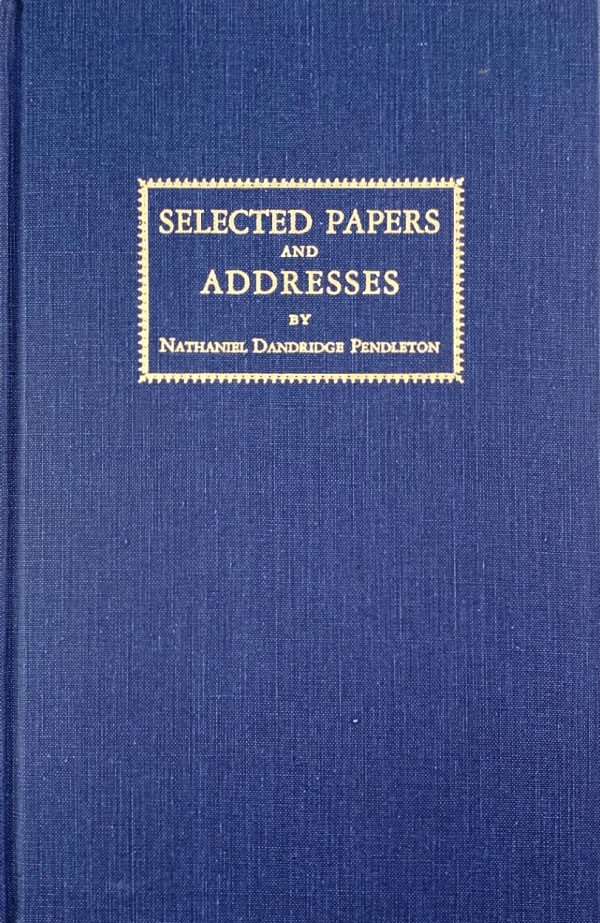 Selected Papers and Addresses Selected Papers and Addresses