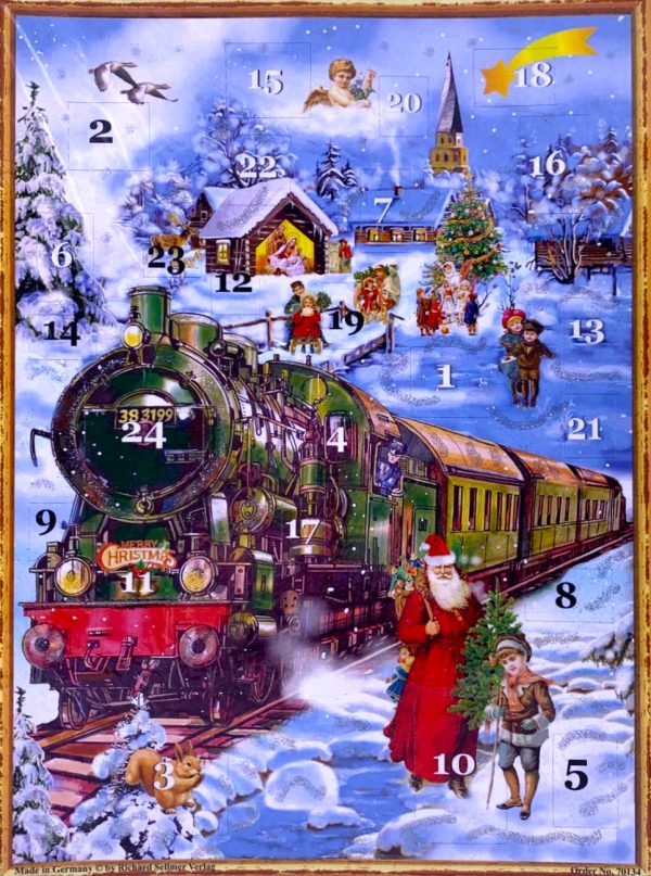 Advent Calendar Large all aboard Advent Calendar (Large) - Christmas Train