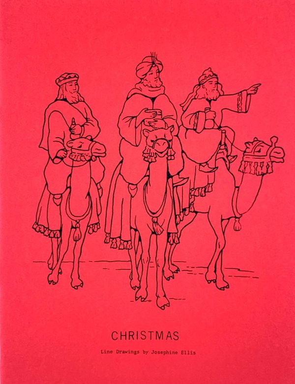 Christmas Line Drawings Christmas Coloring Book